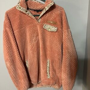 Womens Pink Fleece Jacket